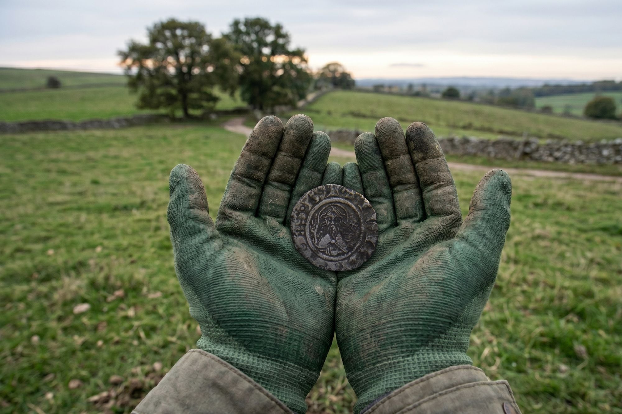 Hallazgo histórico: encontraron una moneda de 1200 años de antigüedad con un detector de metales