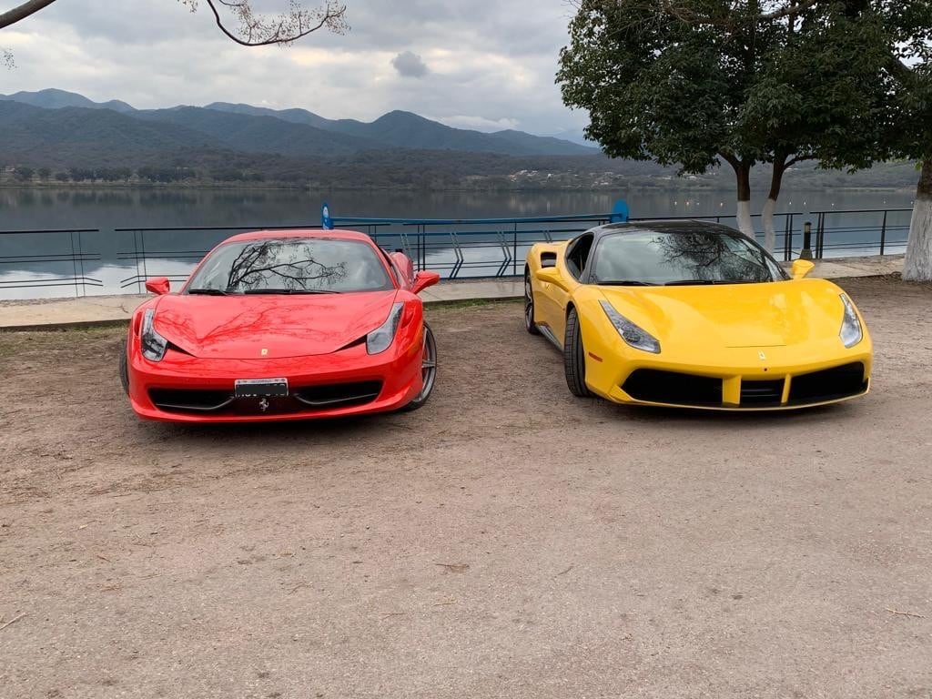 Las Ferrari que forman parte de la colección de Mbappe (imagen ilustrativa)
