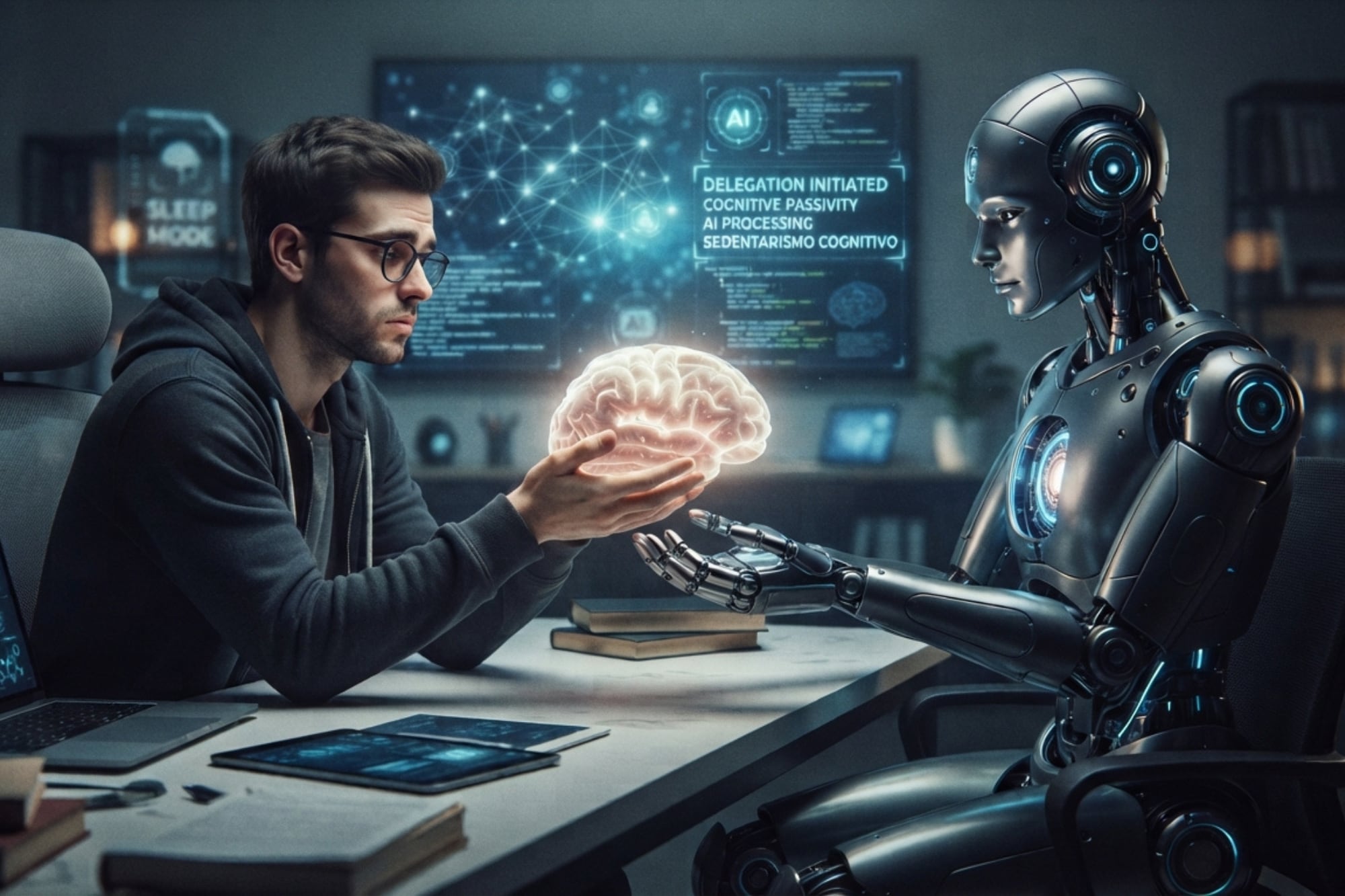 Qué es el sedentarismo cognitivo y por qué está creciendo cada vez más de la mano de la IA