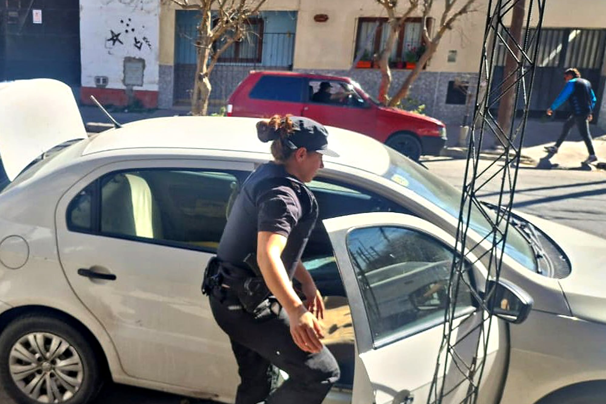 El auto del remisero que fue sindicado como el