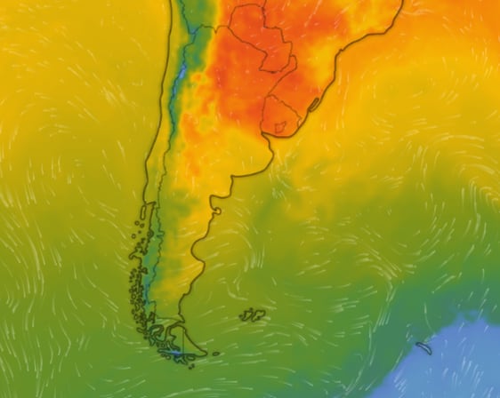 Hay alerta amarilla por tormentas y calor extremo para este martes 23 de diciembre: las provincias afectadas