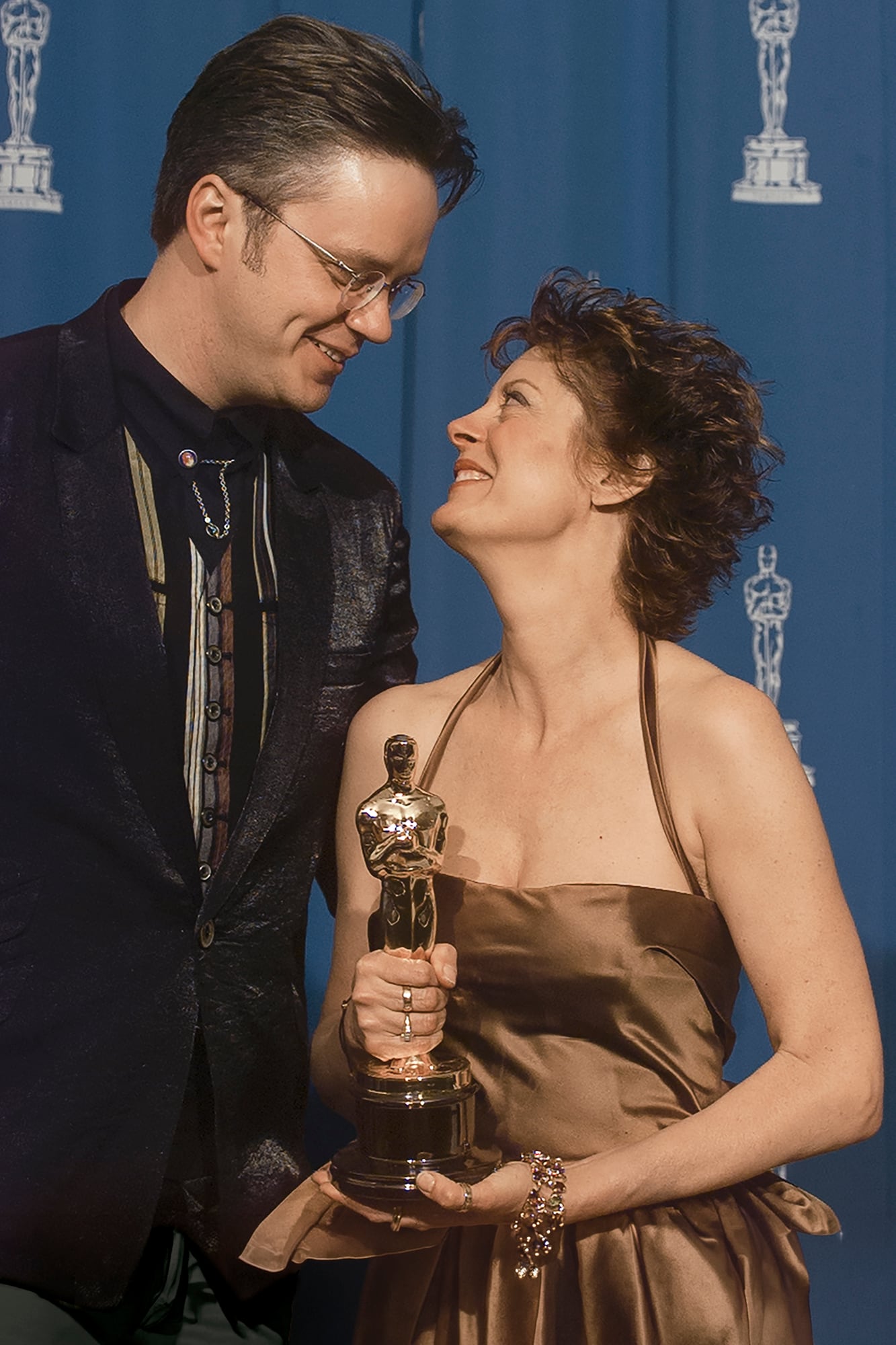 En 1996 recibió el Óscar por su actuación en Mientras estés conmigo, bajo la dirección de su entonces pareja y padre de sus dos hijos varones, Tim Robbins