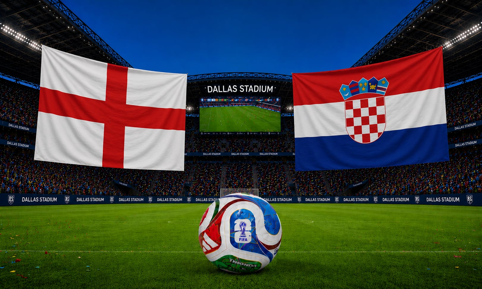 Inglaterra vs. Croacia, EN VIVO por el Mundial 2026