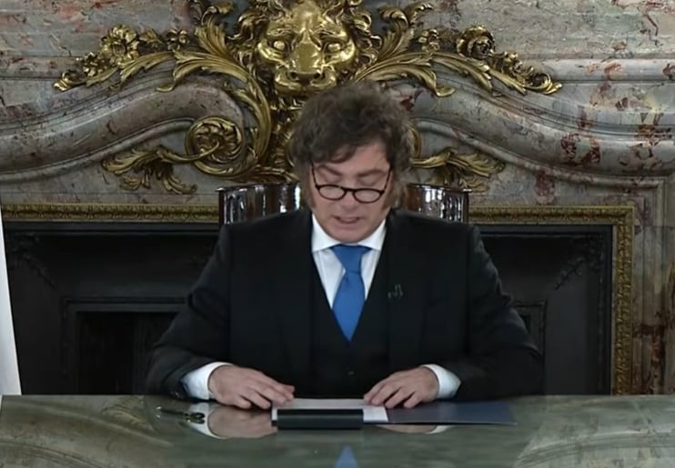 Javier Milei dijo que Reino Unido
