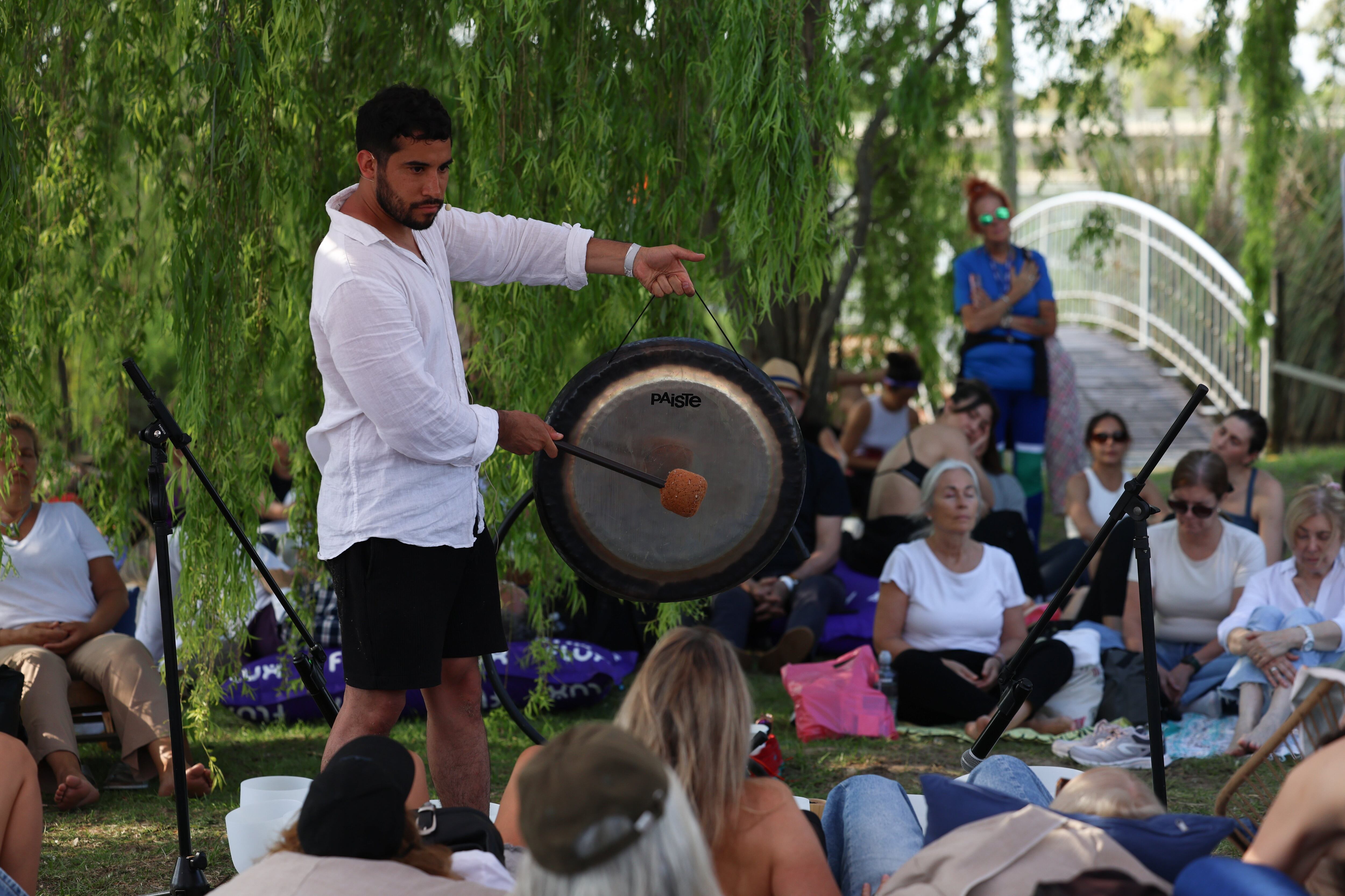 Laura Muller y Mariano Monzón conectaron con el sentir a través de los sonidos