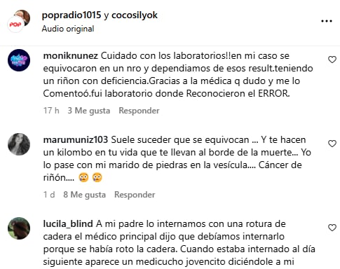Los comentarios en redes sociales al video de Coco Sily
