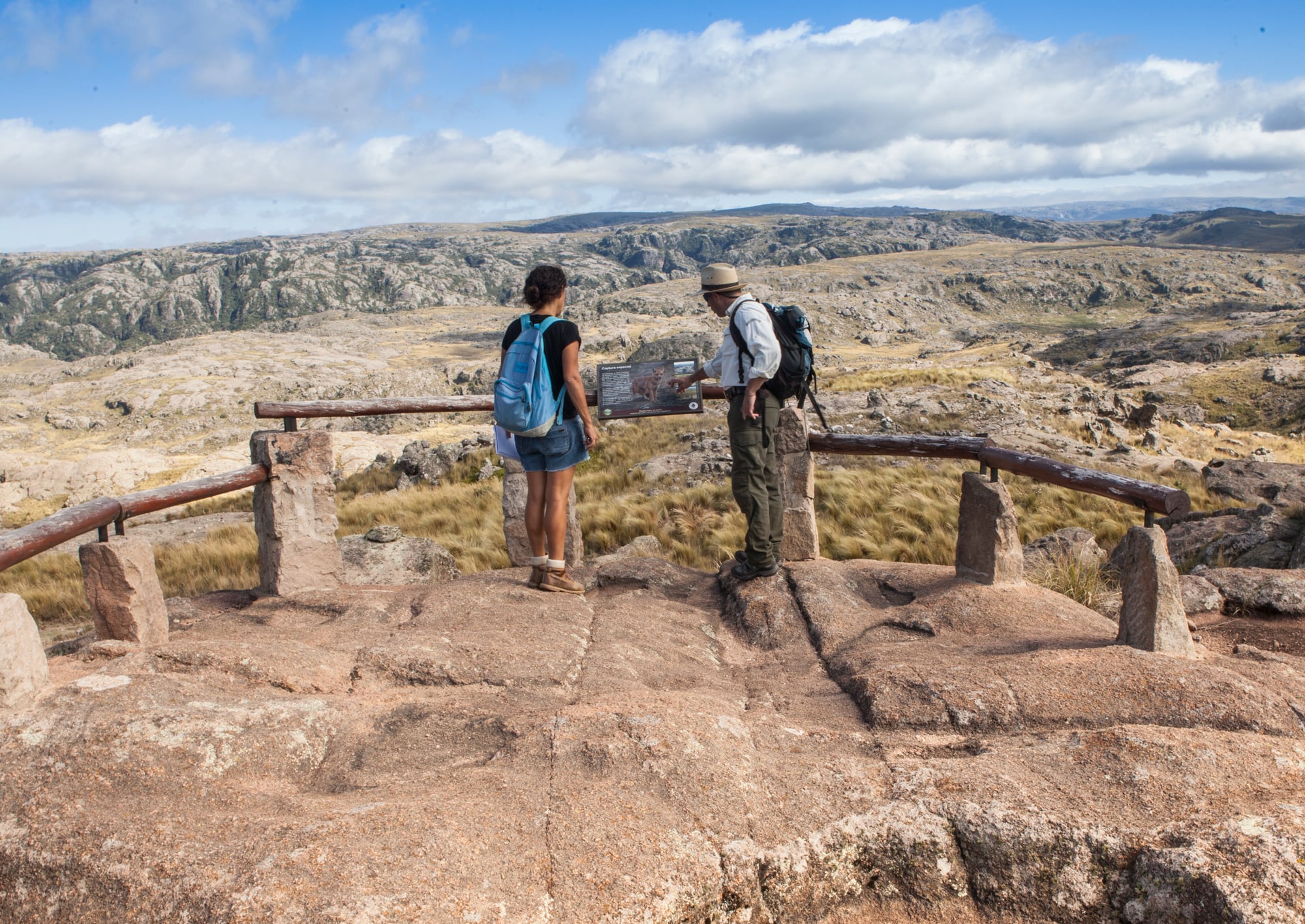 Mirador en el PN Quebrada del Condorito