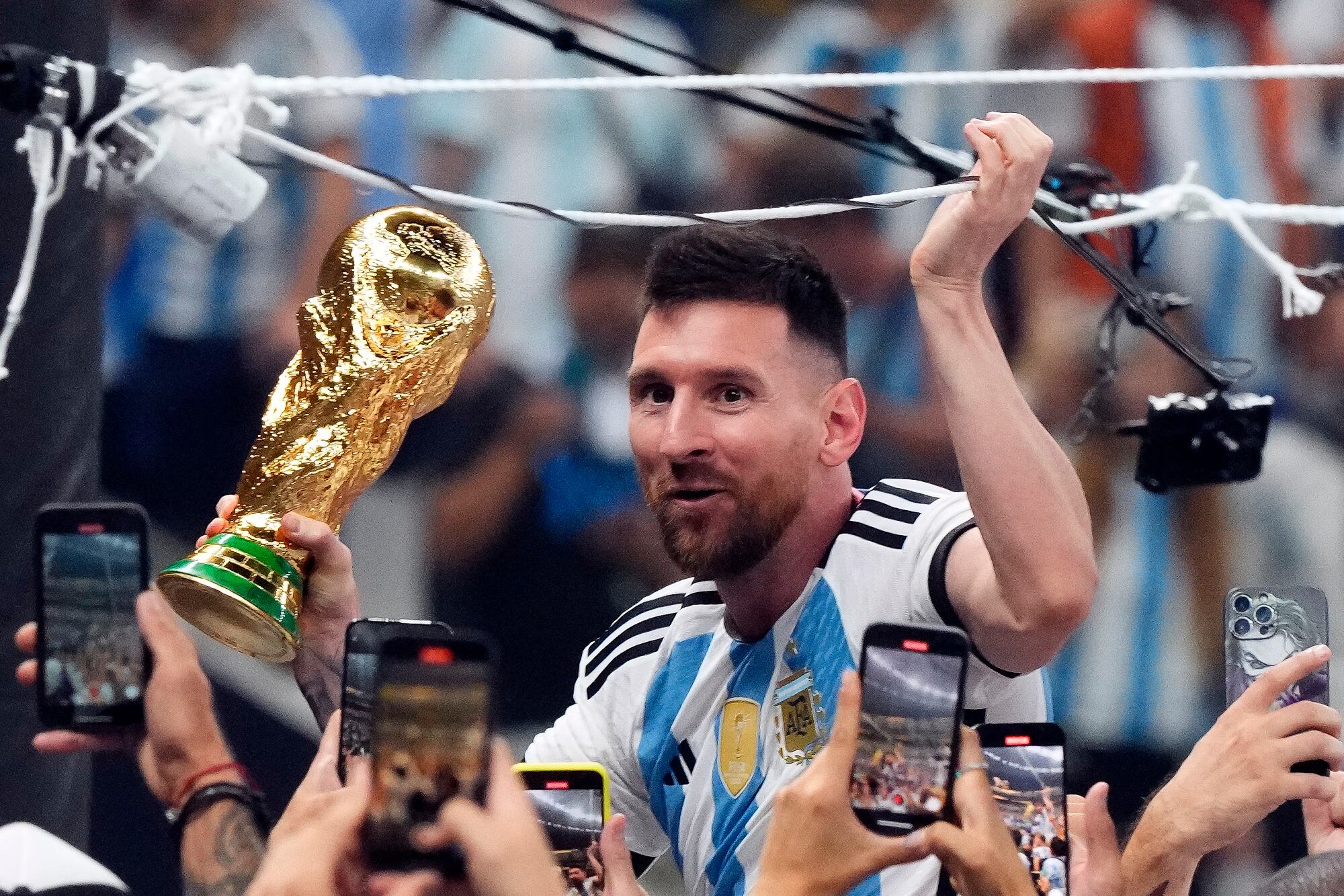 La Copa del Mundo le quitó un peso de la espalda a Messi, que ahora disfruta cuando se pone la camiseta albiceleste