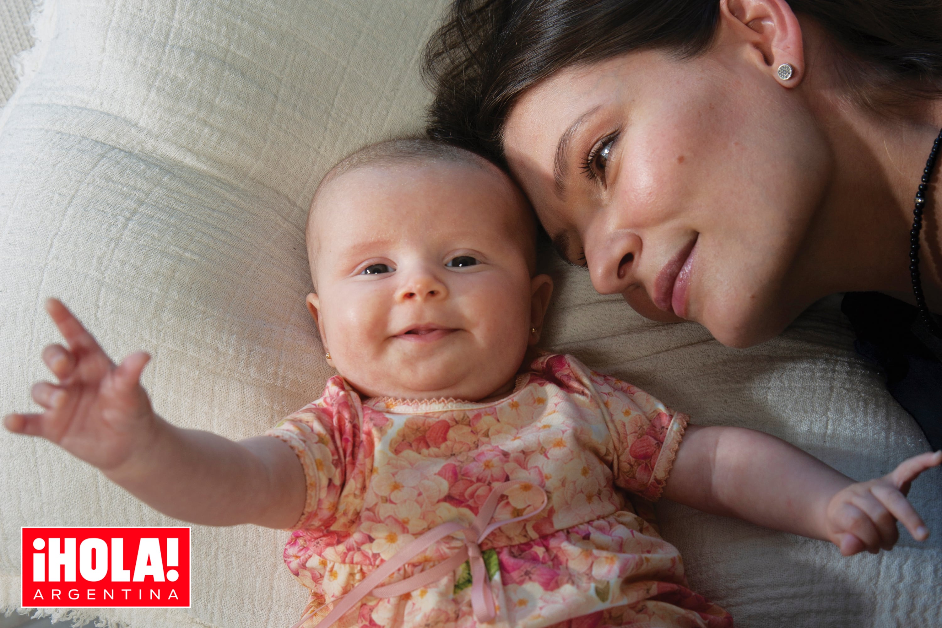 Fue modelo de Dotto. Está en pareja con un reconocido conductor y nos presenta a su hija, que nació tras diez tratamientos in vitro