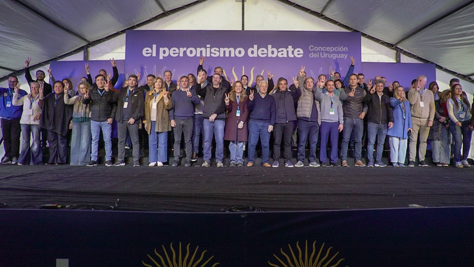 La pata peronista que se abre de La Cámpora y de Kicillof exhibió su apertura al campo