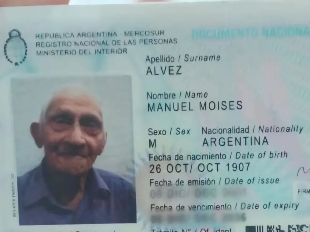El último DNI de Álvez - Noticias de la Calle