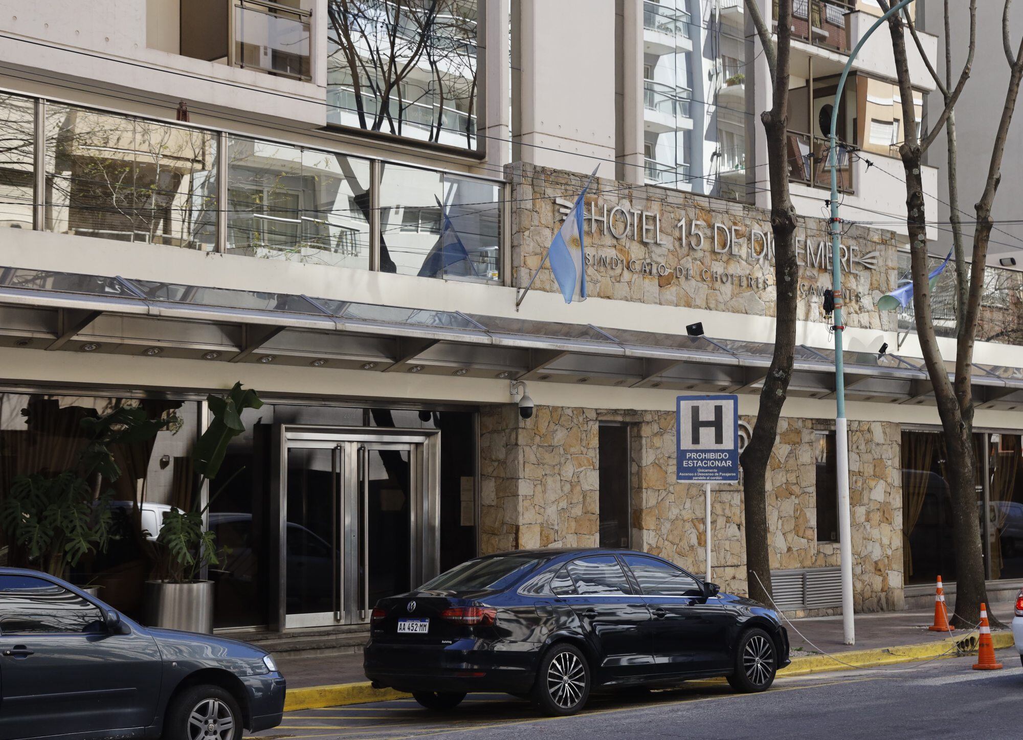 El hotel del gremio de los camioneros en Mar del Plata
