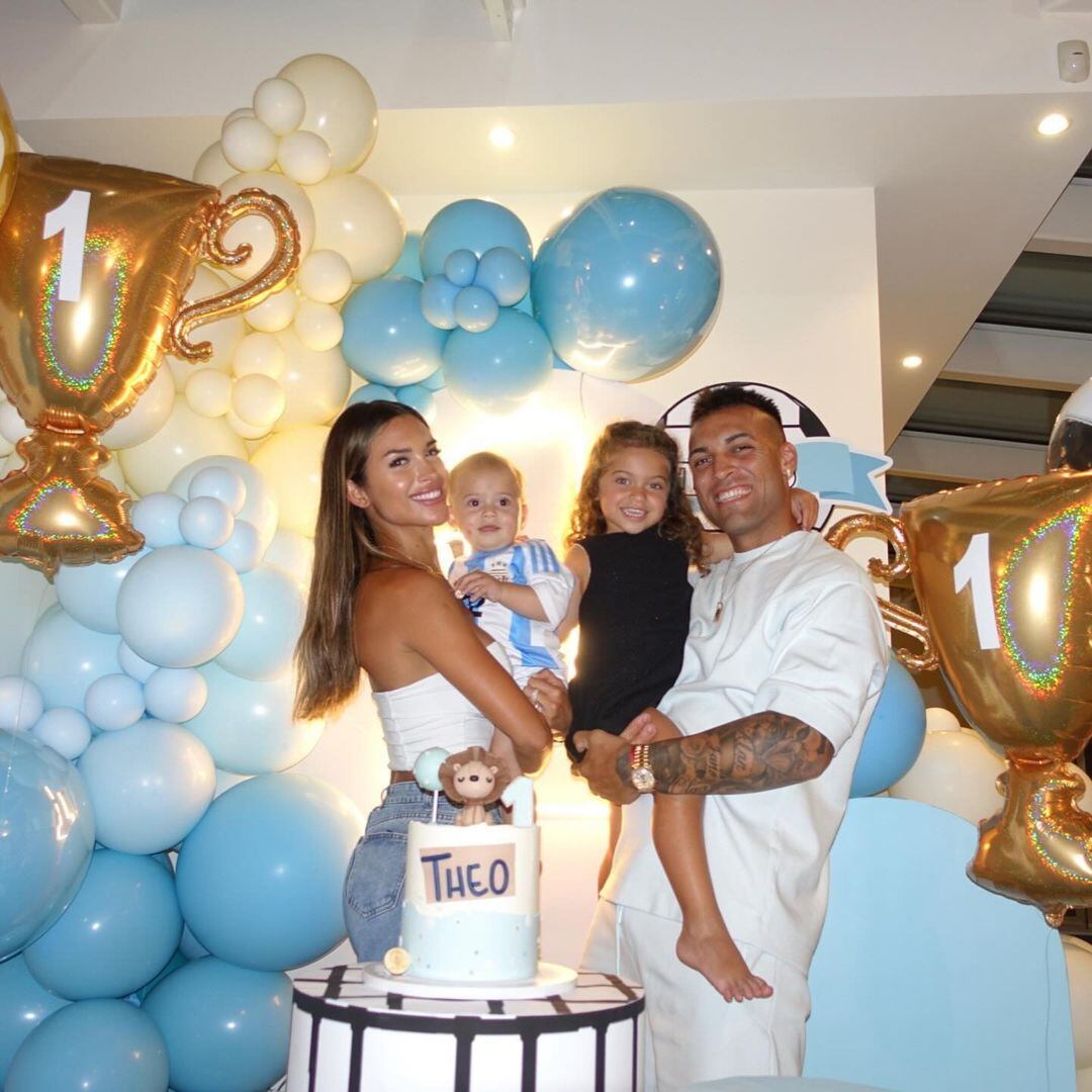La familia celebró con un cumpleaños temático de la selección argentina (Foto: Instagram @agus.gandolfo)