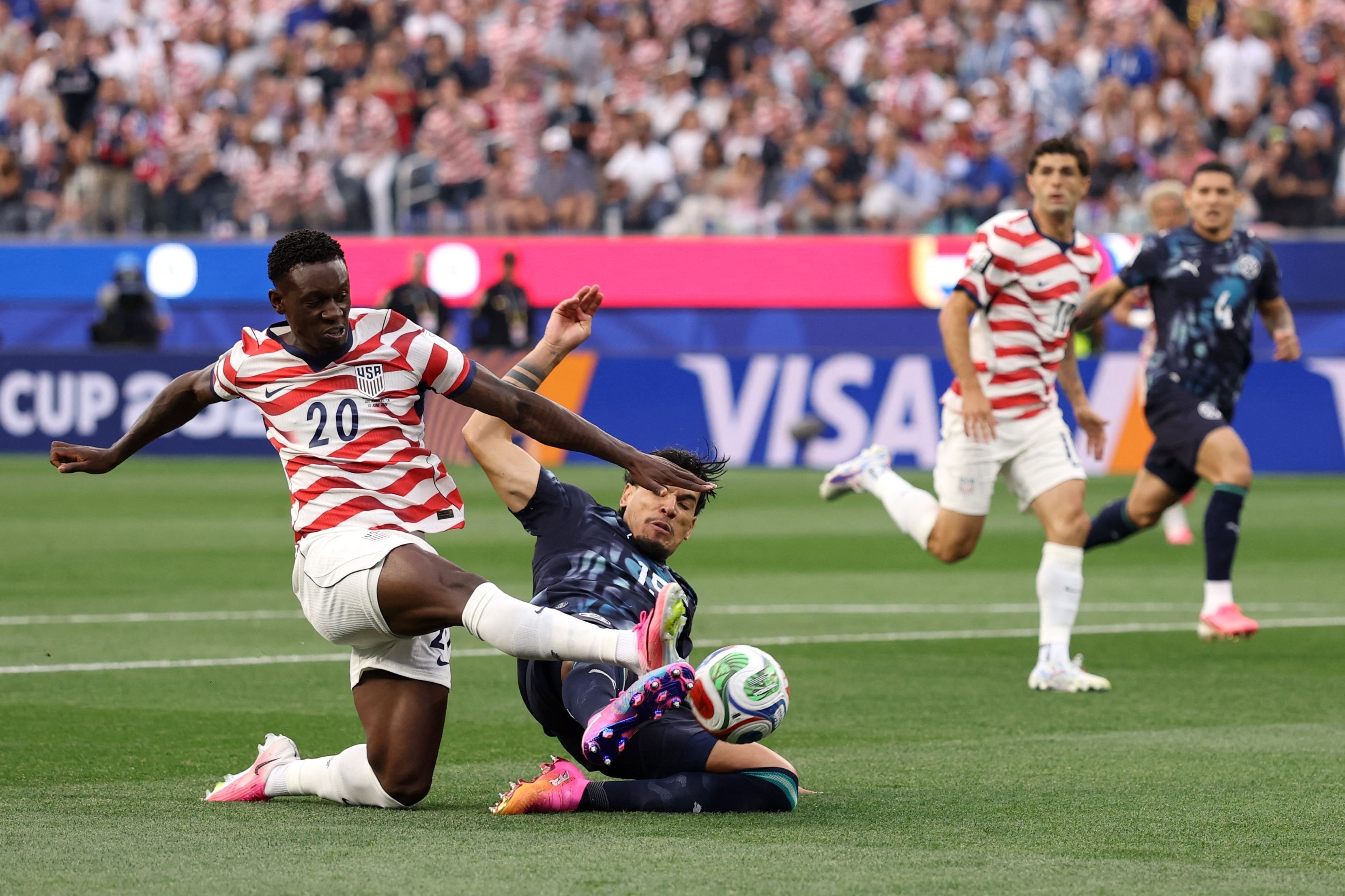 Estados Unidos vs. Paraguay: el gol de Damián Bobadilla en contra y el doblete de Folarin Balogun
