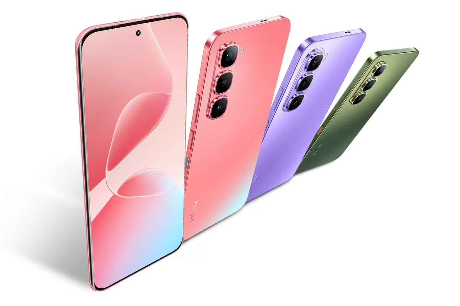 Un Infinix Hot 60 Pro+, con menos de 6mm de grosor
