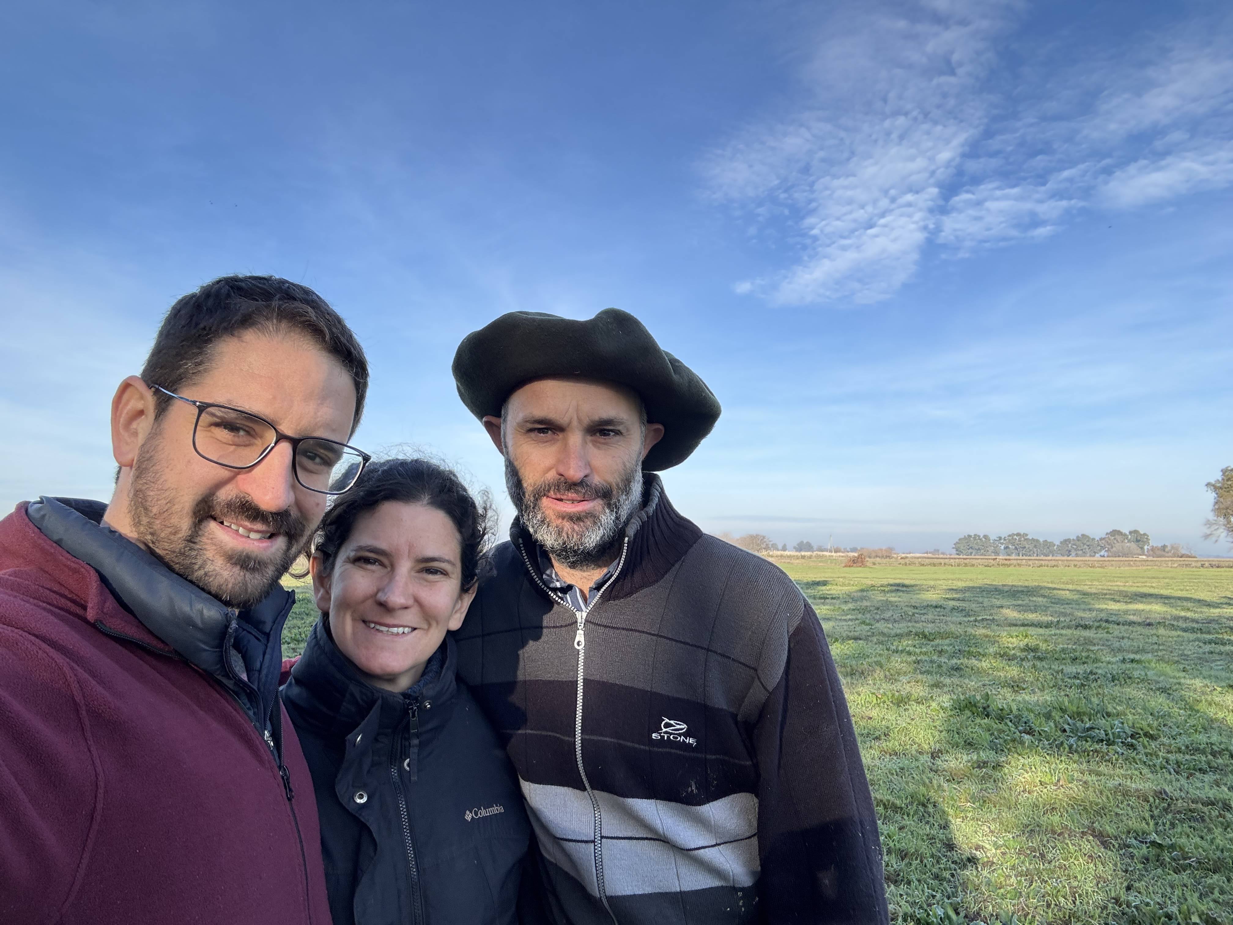 Los nietos de Alberto Vernet Basualdo –Lucía, Gonzalo y Cecilia Maestre– son quienes encabezan el proyecto