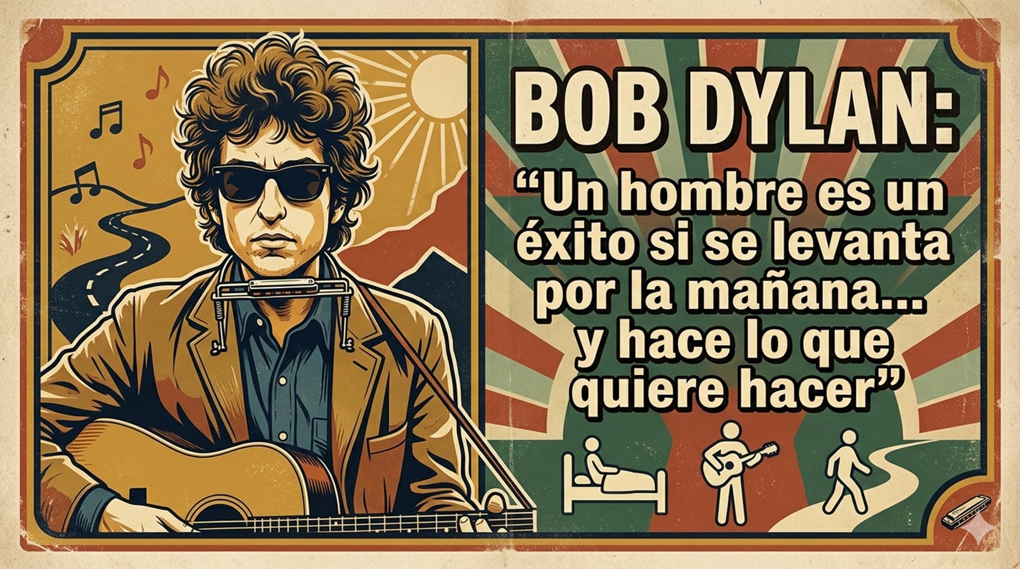 Las palabras de Bob Dylan se mantienen vigentes en pleno 2026