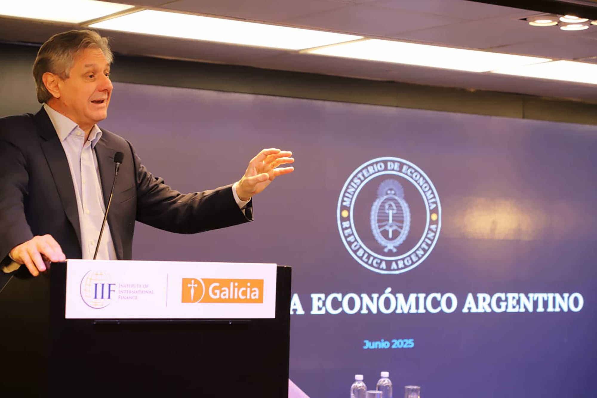 José Luis Daza, viceministro de Economía