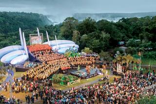 El telón perfecto de una obra sinfónica