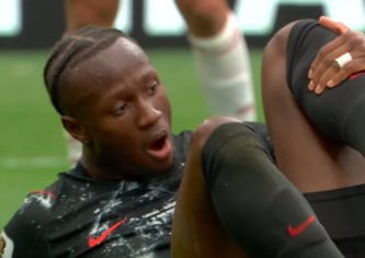Un jugador de Canadá sufrió una importante lesión durante el partido frente a Qatar
