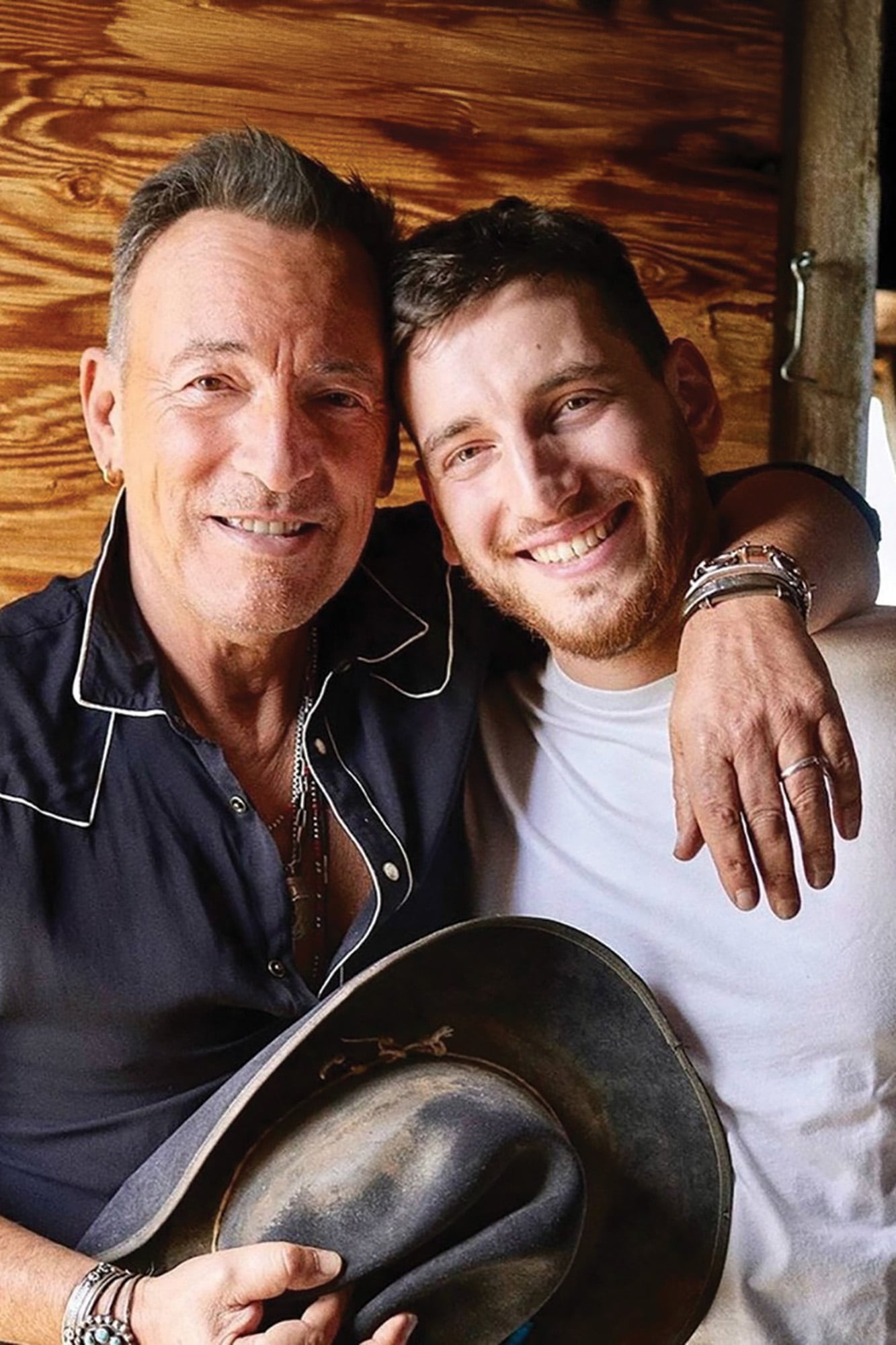 Bruce Springsteen y su hijo Sam