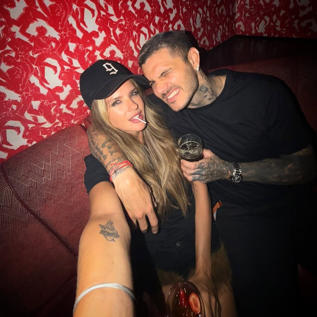 La China Suárez y Mauro Icardi compartieron foto de su salida en las redes (Foto: Instagram @mauroicardi)