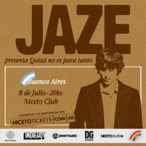 JAZE - QUIZA NO ES PARA TANTO