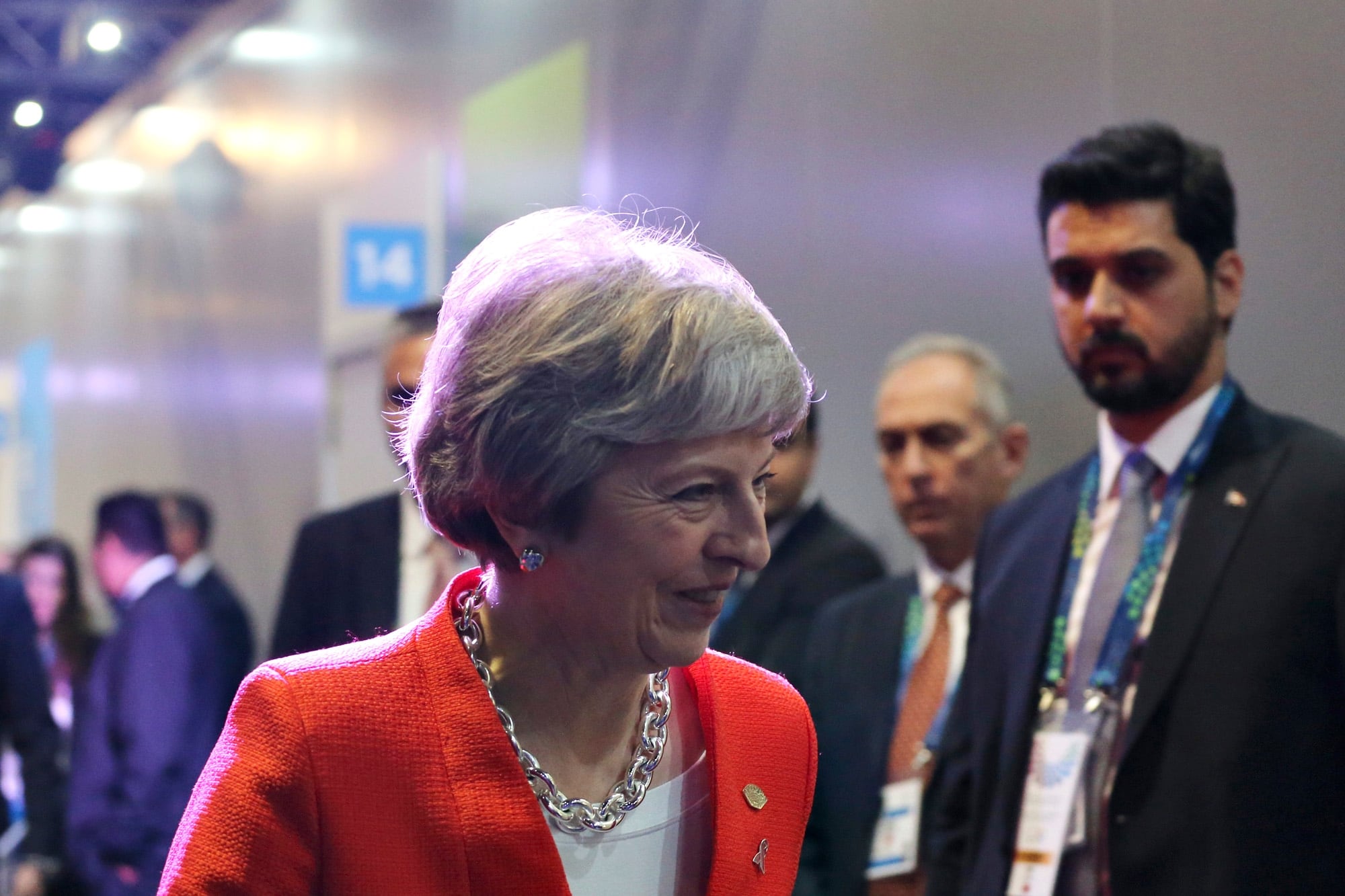 Theresa May, primera ministra británica