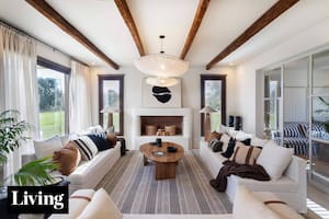 Una casa de estilo playero, con la calidez de las texturas y los materiales nobles