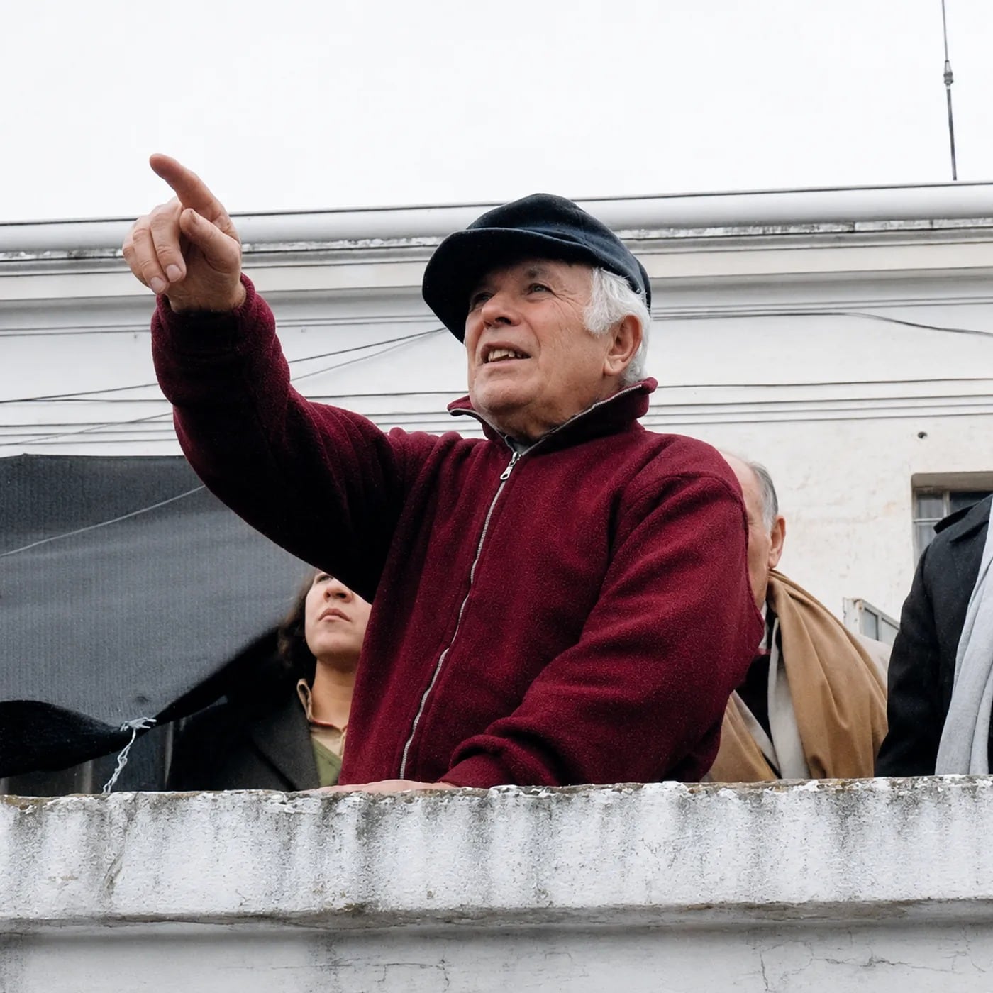 Jorge Julio López, durante un procedimiento judicial, en 2006