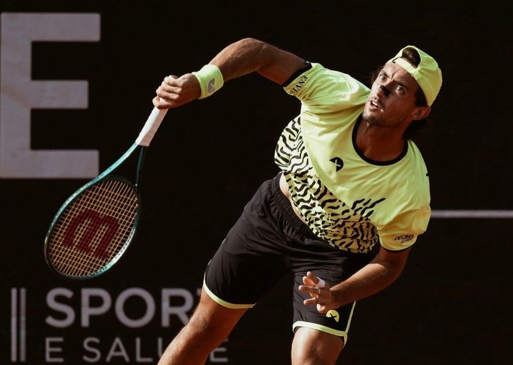 Thiago Tirante, primer preclasificado en el Challenger de Buenos Aires, en el Racket Club