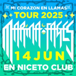 MARINA FAGES - Mi corazón en llamas - TOUR 2025