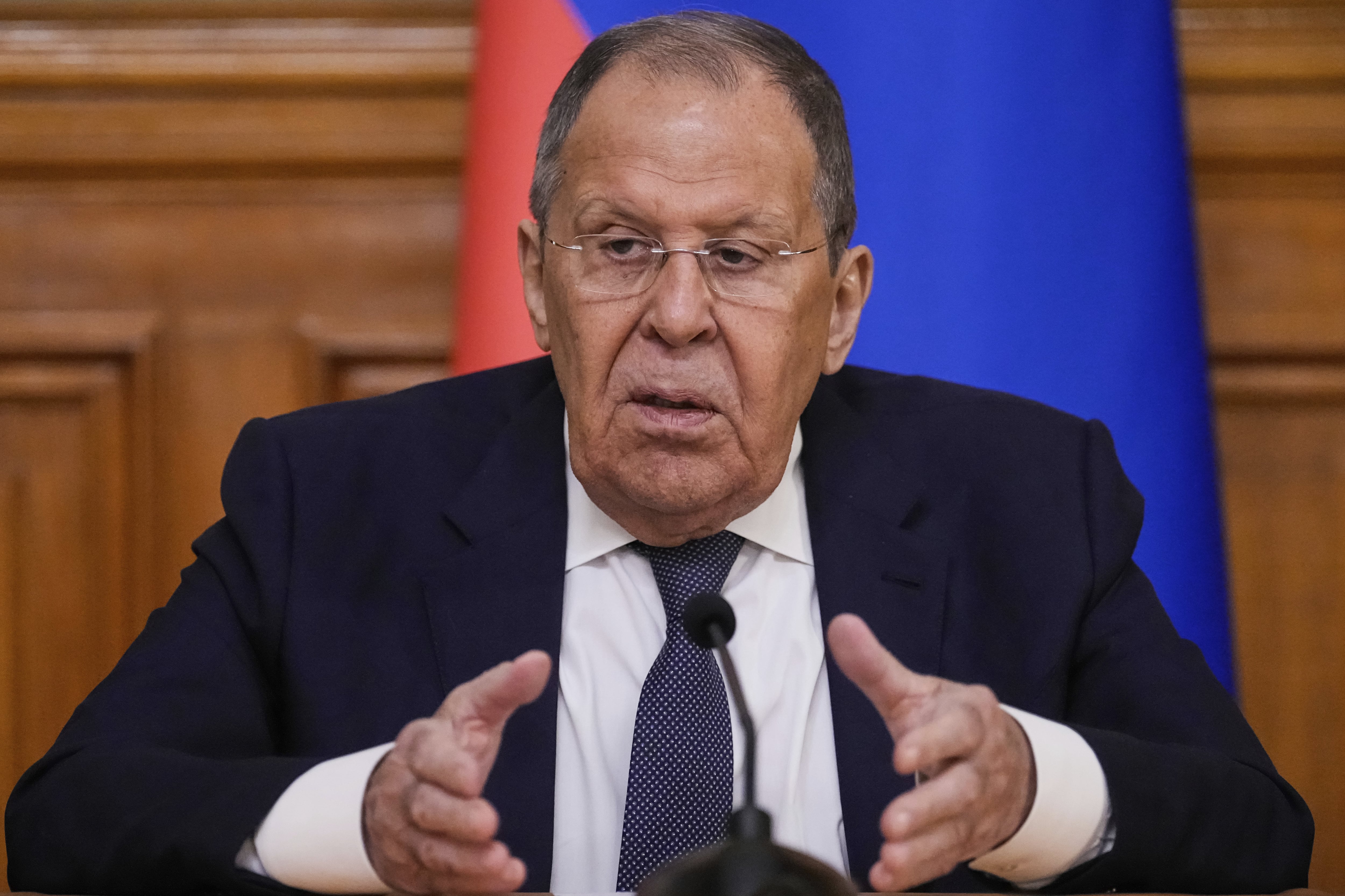 El jefe de la diplomacia rusa, Serguei Lavrov