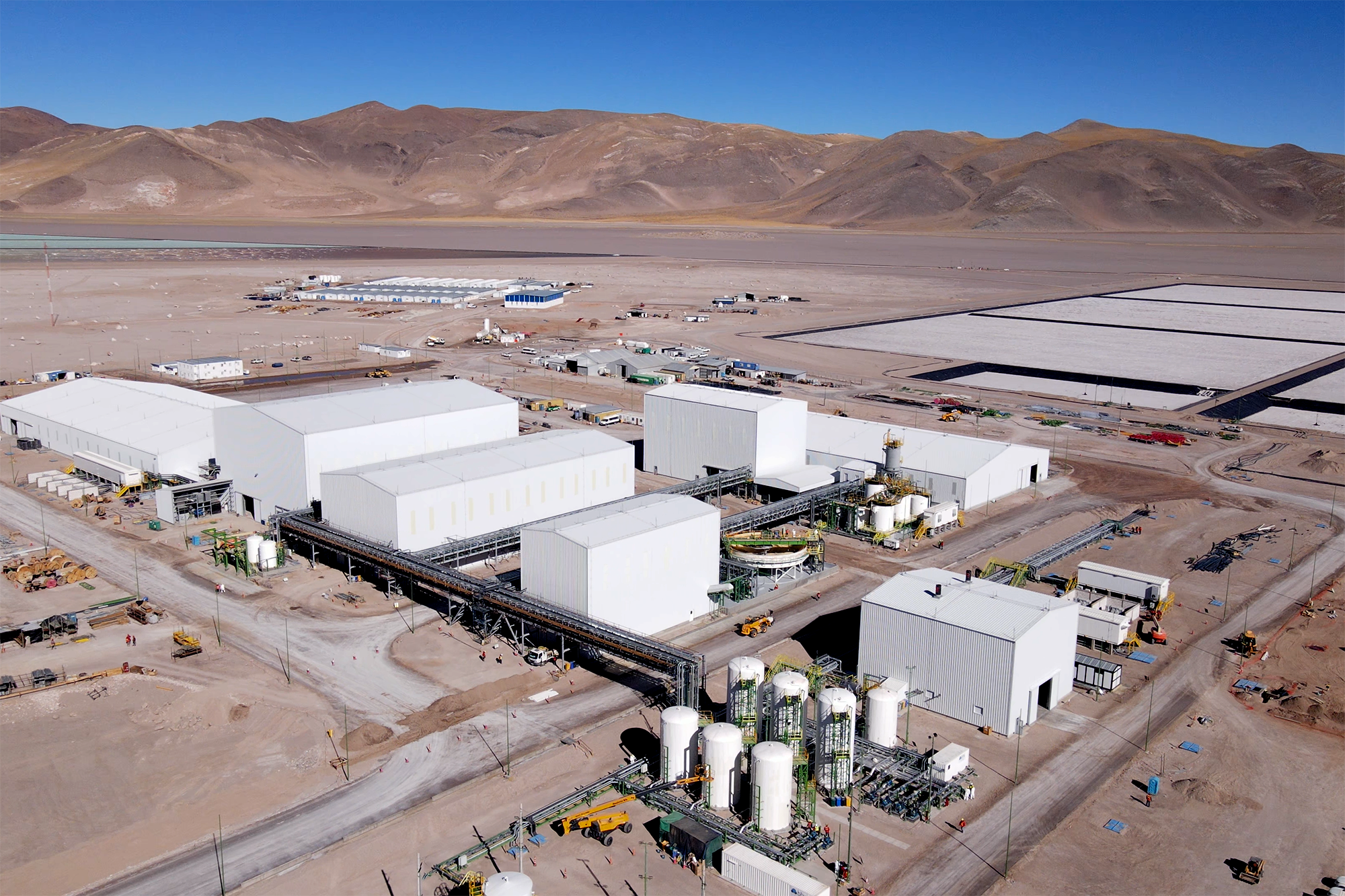 En un año en el que la producción de litio no para de crecer, planta de Rio Tinto en la Puna catamarqueña, trabaja las 24 horas, los 365 días del año, a 4000 metros de altura