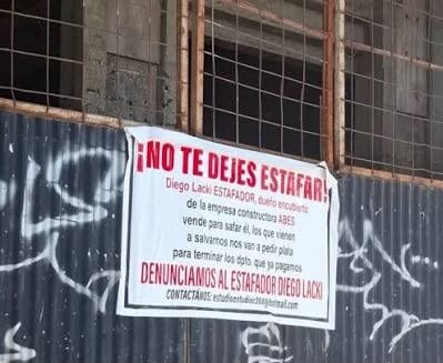 Al menos 150 personas fueron estafadas por Diego Lacki