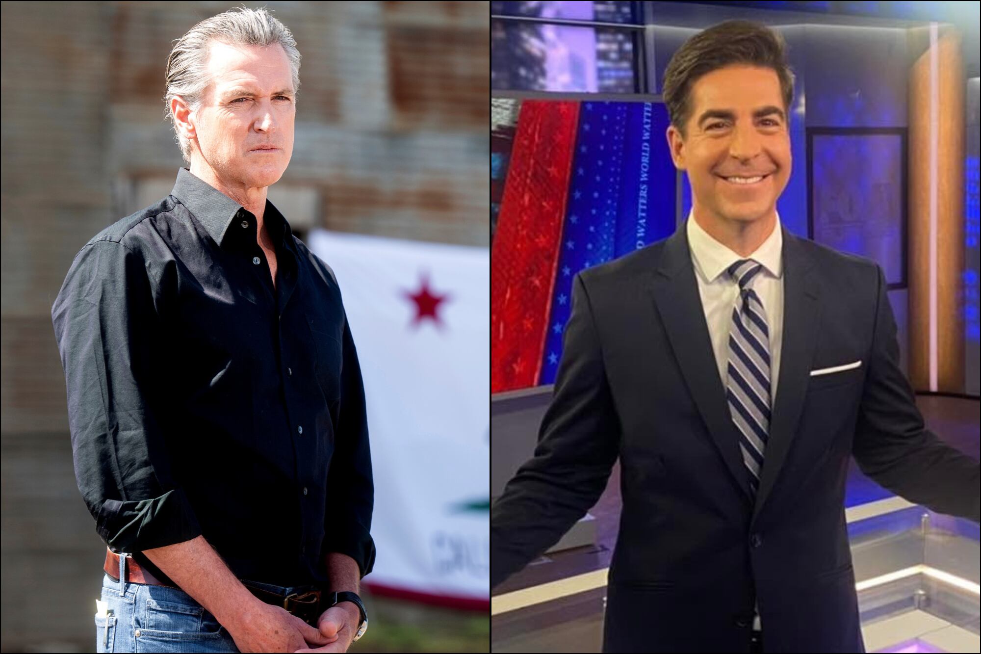 Newsom pidió una retractación formal luego de que Jesse Watters, de Fox News, afirmara que mintió sobre una conversación con Trump vinculada al despliegue de tropas