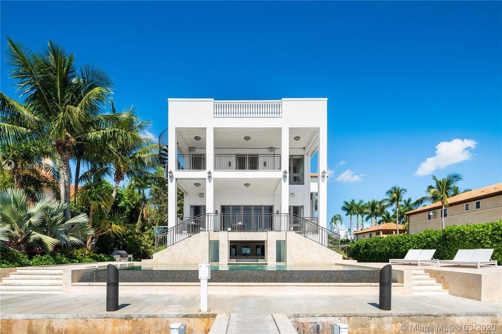 Antigua casa de Lebron James en Miami