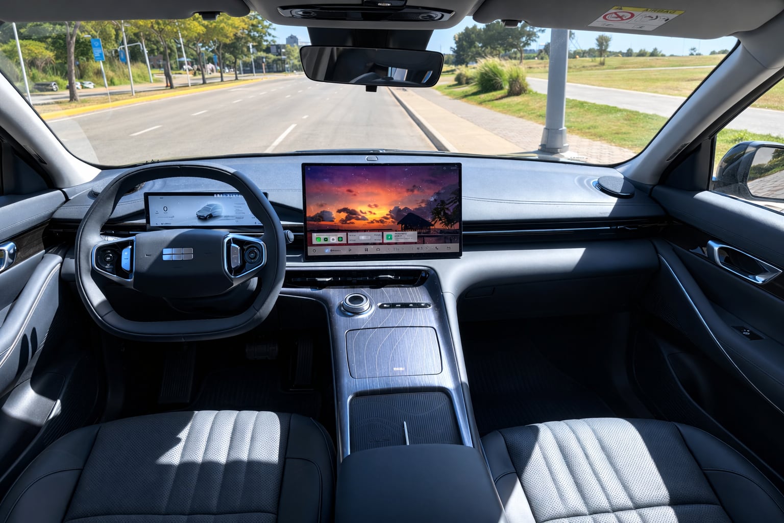 Interior del Geely EX5