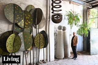 El escultor Julio Pérez Sanz nos abre las puertas de su maravillosa casa-taller