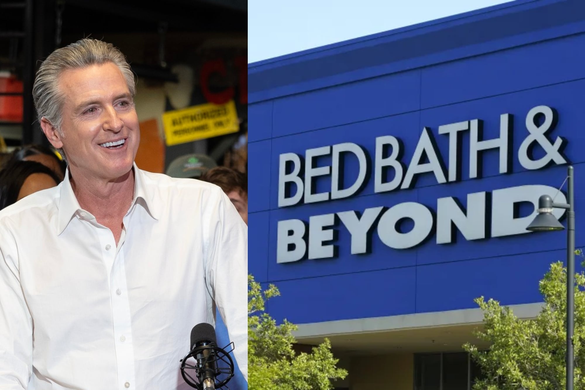 Vuelve a California una clásica tienda y celebra Newsom: dónde estarán las 12 sucursales de Bed, Bath & Beyond