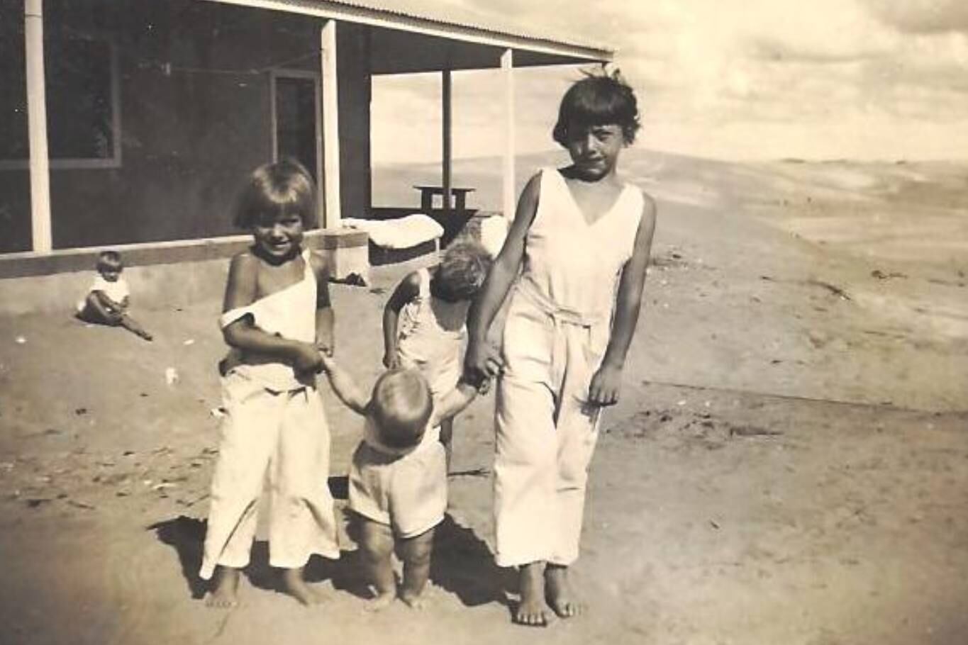 Los hijos de Carlos Gesell pasaron varios veranos en la casa de las cuatro puertas, en los desérticos parajes de Villa Gesell