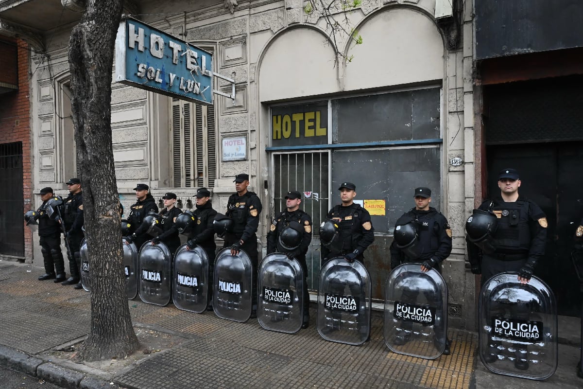 La Policía de la ciudad participó del operativo junto al Ministerio Público Fiscal
