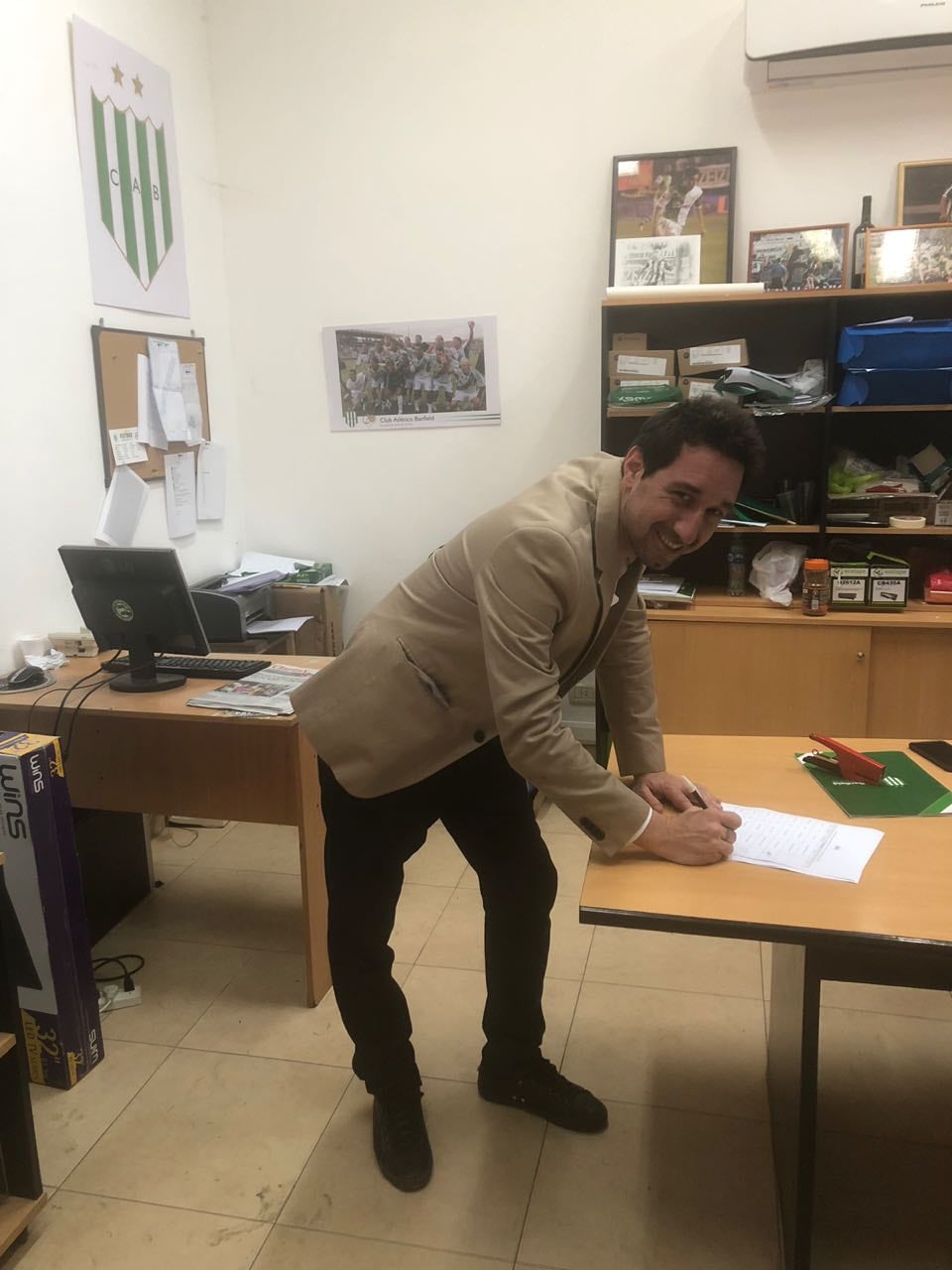 Ignacio Uzquiza, tesorero de la Asociación Argentina de Tenis desde 2022, se desempeñó en la misma función en el Club Atlético Banfield