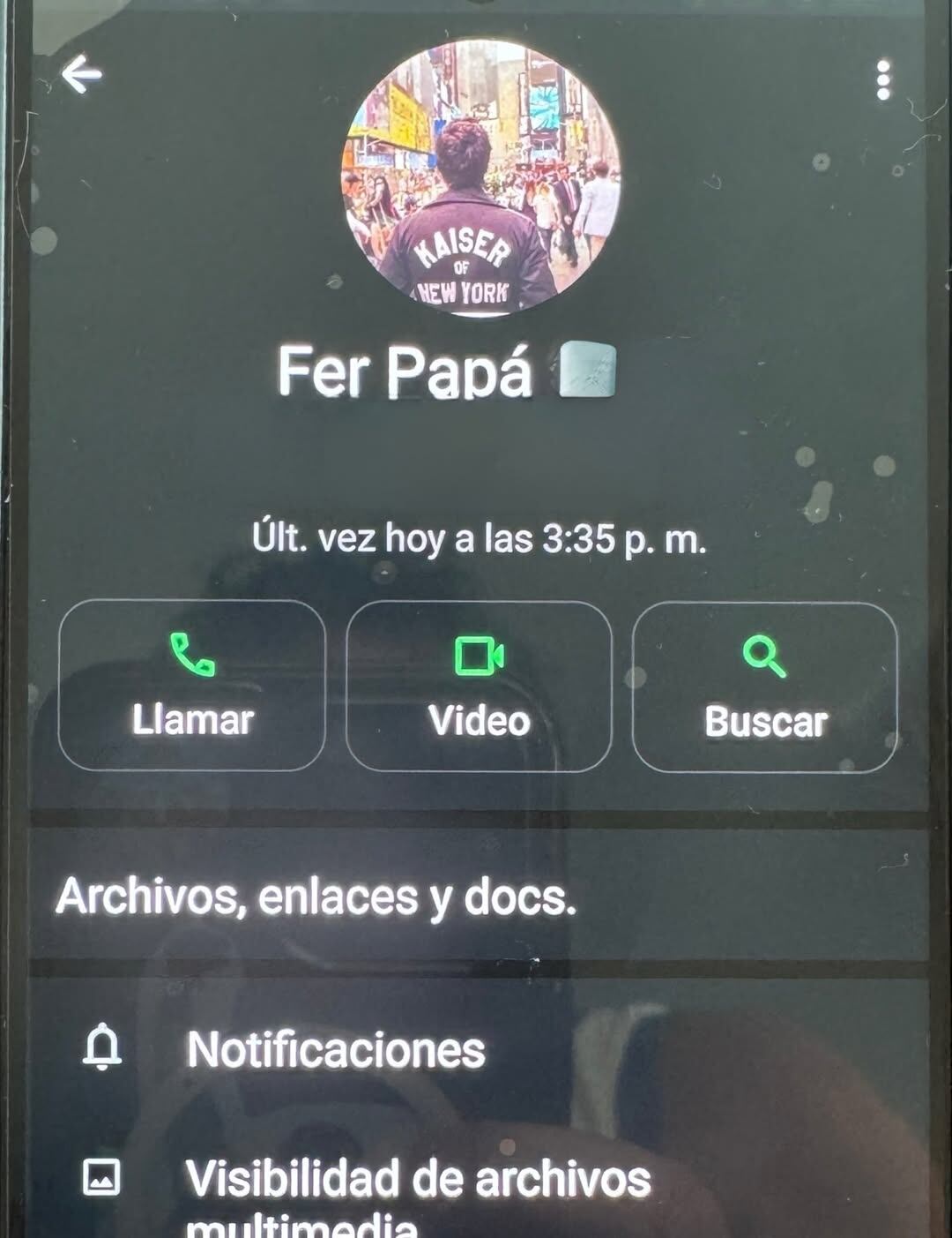 Nico Vázquez reveló que su padre tiene la foto de Santiago en Nueva York en WhatsApp (Foto: Instagram @nicovazquezok)