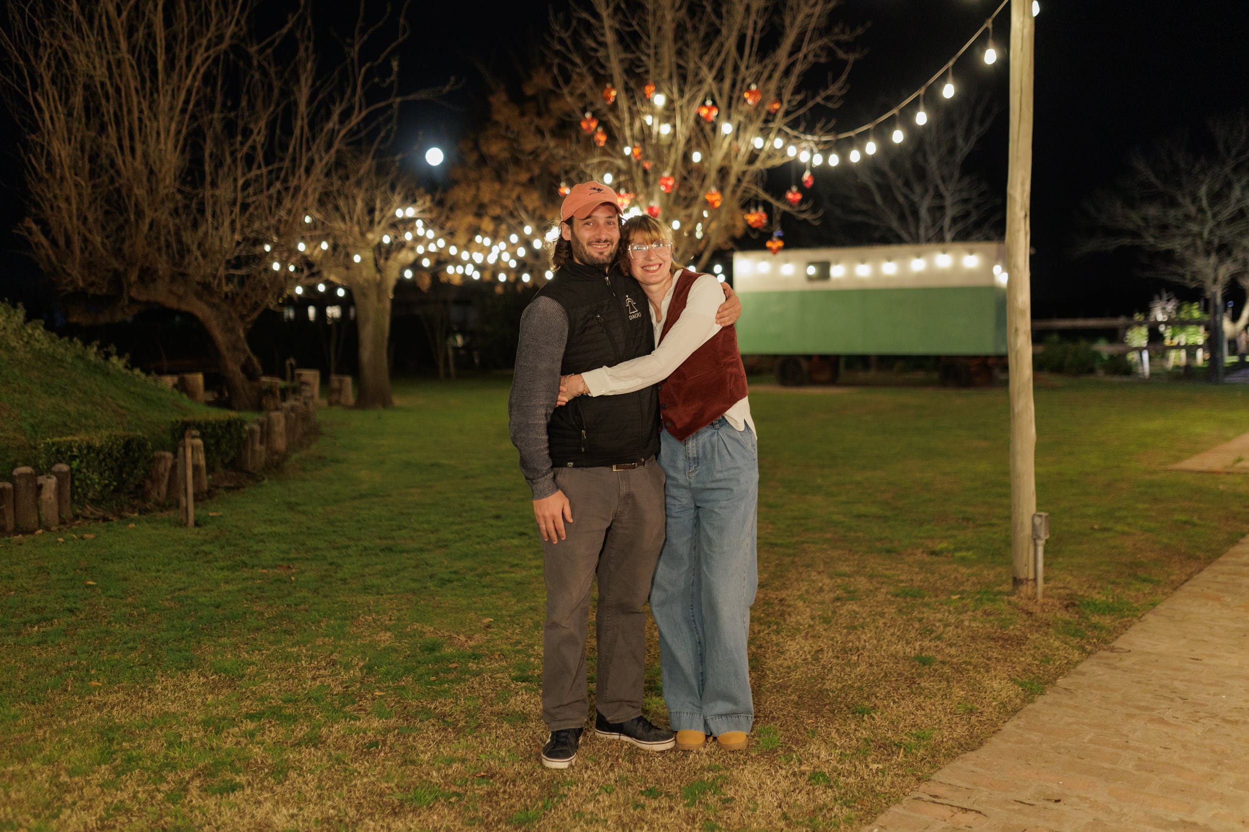 Emilio y Romina están orgullosos de lo que ofrecen