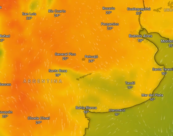 Hay alerta amarilla por tormentas para este miércoles 28 de octubre: las provincias afectadas