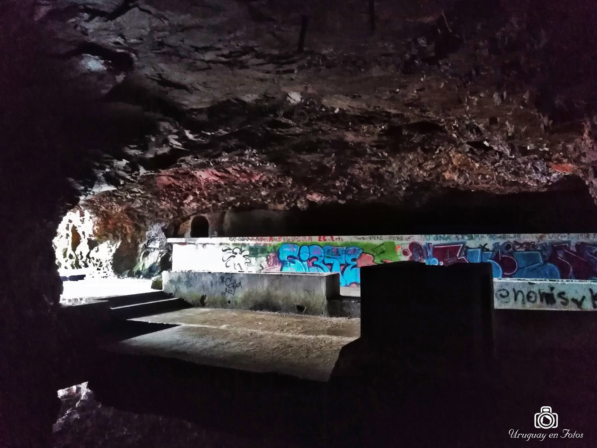 La barra del Grutas Club, hace unos años, abandonada (Foto: Uruguay en fotos)