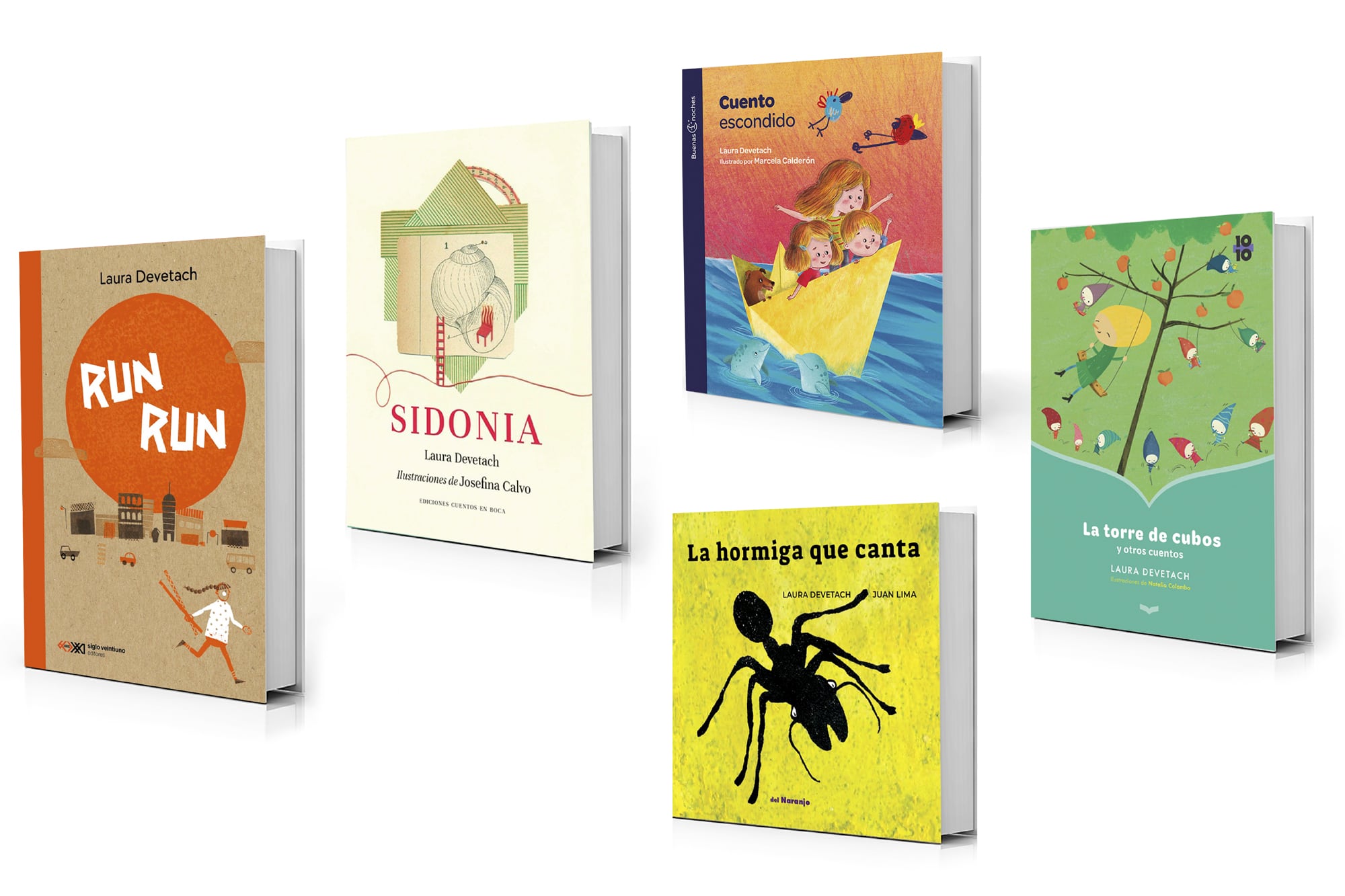 Cinco libros para chicos de Laura Devetach que llegaron este año a la Feria