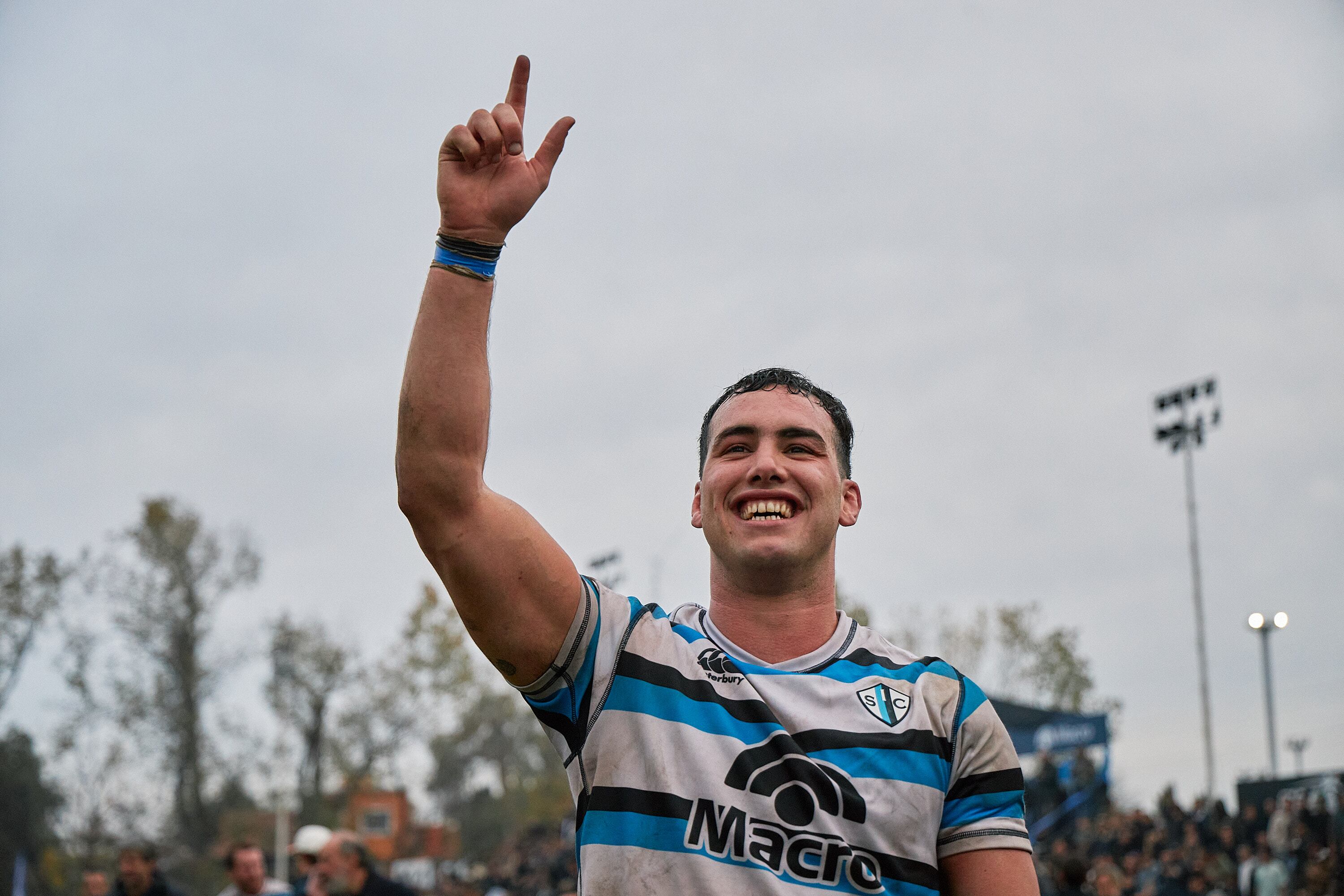 Tomás Meyrelles, figura del SIC en el partido que le ganó el superclásico al CASI en el TOP 12 de la URBA.
07/06/2025.