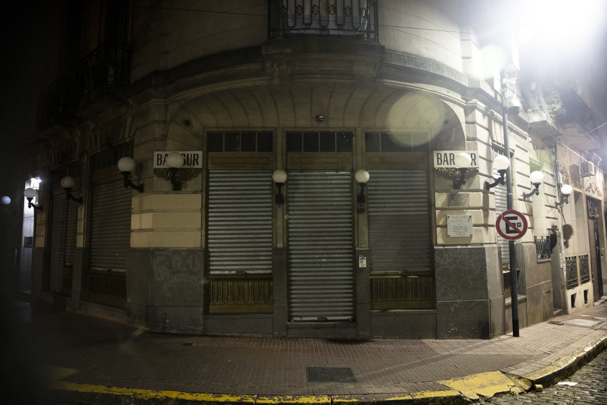 Bar Sur y una postal irreconocible durante un fin de semana